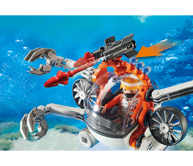 PLAYMOBIL SPY TEAM Łódź podwodna - 539824 - zdjęcie 4